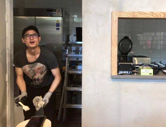 Today: Is Main Street moving in the right - or any - direction? Manager Ryan describes the hot pot restaurant still "under construction," but hopeful. Much depends, unfortunately, on slow moving City departments.